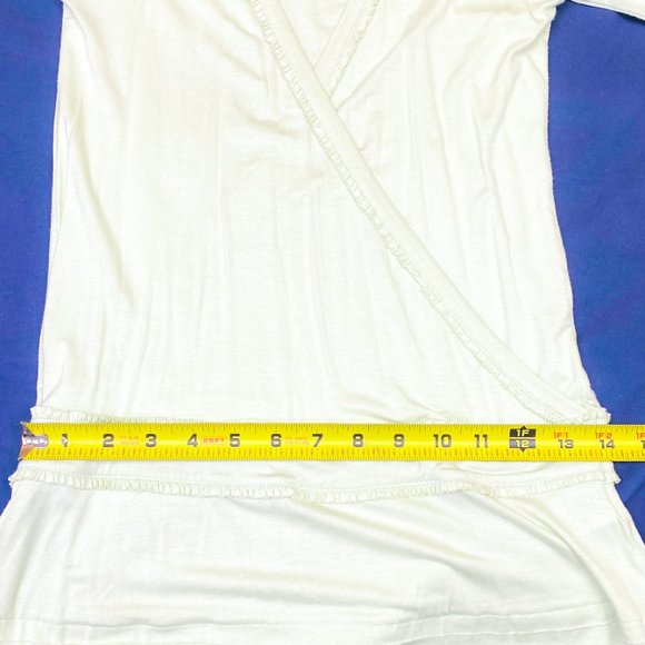 Apostrophe Layered Look Lazy Shirt Boho Steampunk Trendy Mint Green Top - Picture 10 of 10